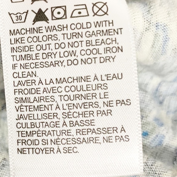 Lucky Brand Cap Sleeve Smocked at Top Split Neckline Partial Button Front Top - Picture 10 of 11